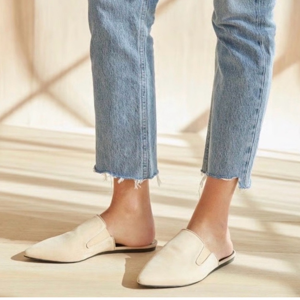 Jenni Kayne Suede Slip-On Mules
